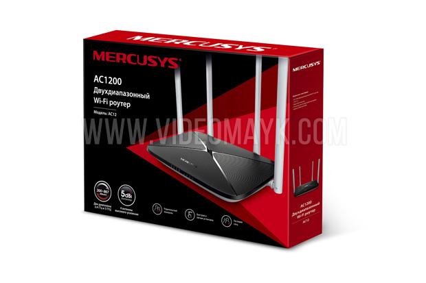 Mercusys AC12 Двухдиапазонный Wi-Fi роутер
