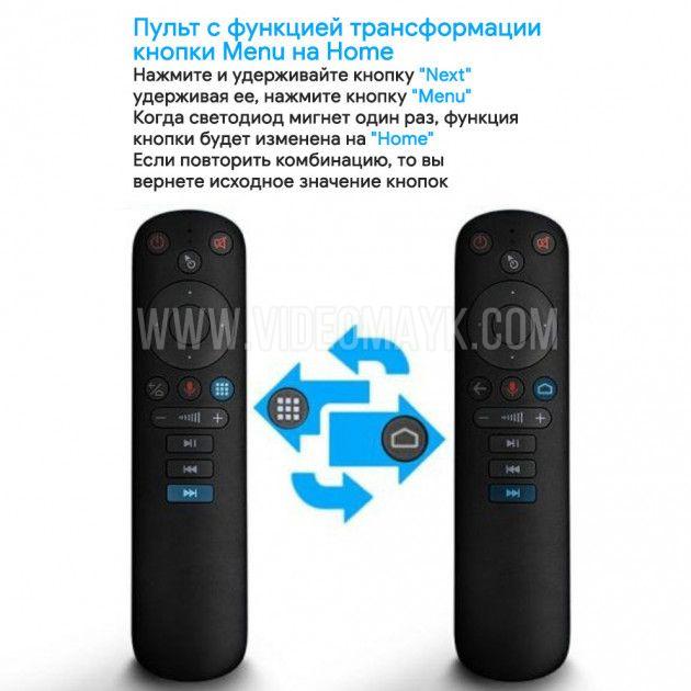 ПУЛЬТ G50S AIR MOUSE USB 2.4G (С ГИРОСКОПОМ, МИКРОФОНОМ)