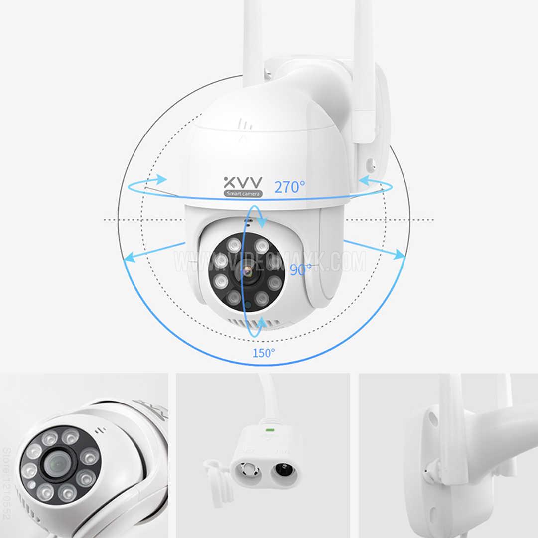 IP-камера наружного наблюдения Xiaomi Xiaovv Outdoor Camera 2K (XVV-3630S-P1)