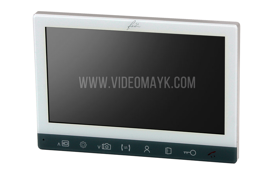 Комплект FX-HVD70M-KIT V2 (Топаз 7W) включает в себя: цветной видеодомофон FX-HVD70M V2 и вызывную панель FX-CP25