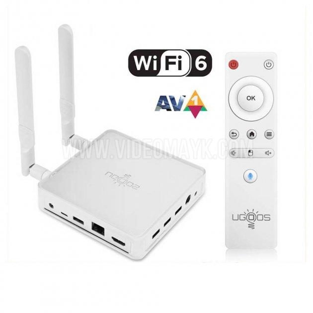 UGOOS AM7 4/32 GB ANDROID TV BOX Wi-Fi 6	