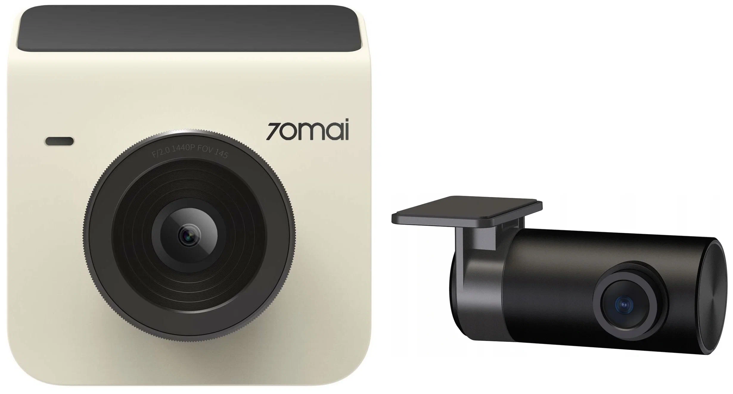 Видеорегистратор Xiaomi 70mai Dash Cam A400 + камера RC09 White EU