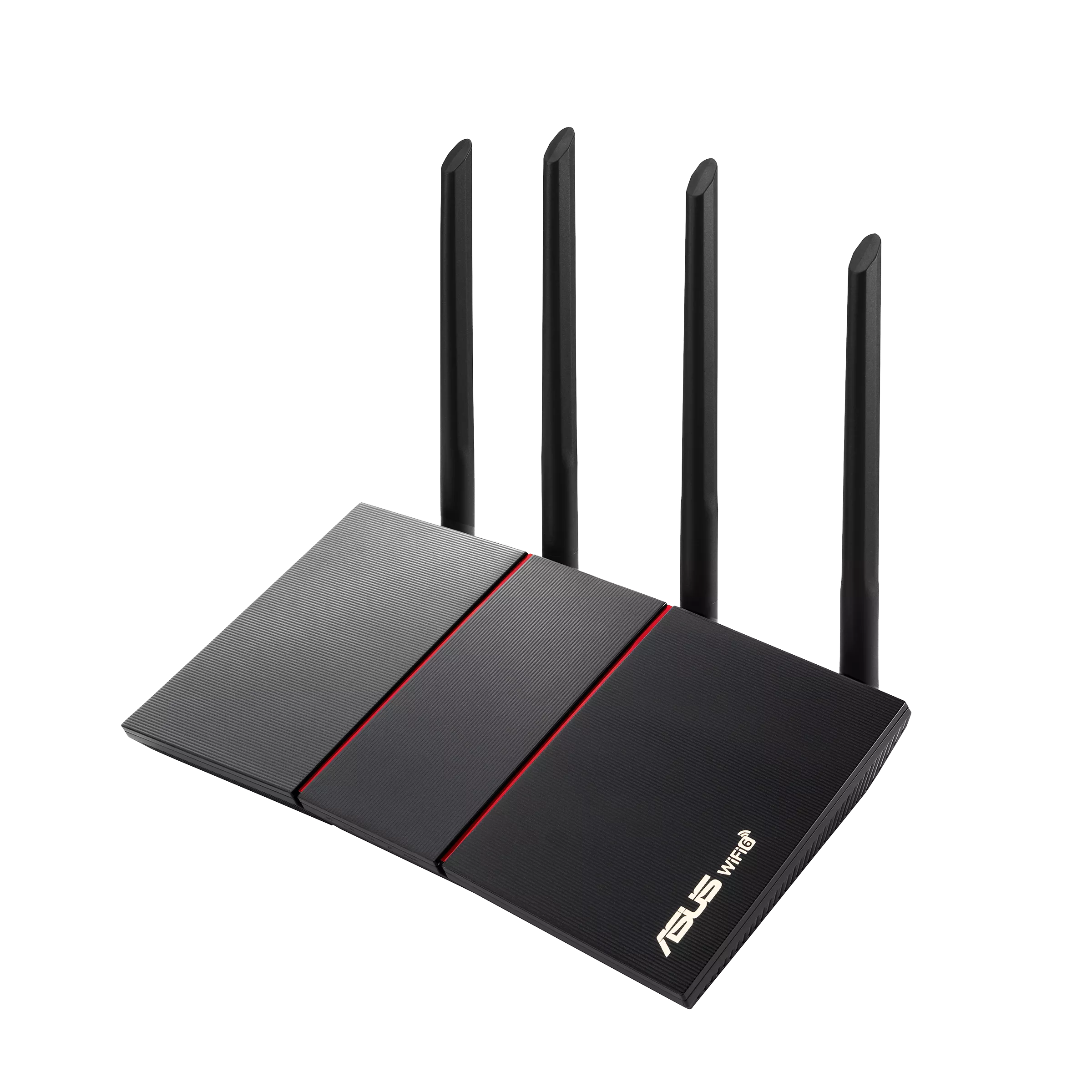 RT-AX55 ASUS Двухдиапазонный маршрутизатор стандарта Wi-Fi 802.11ax (AX1800) с технологиями MU-MIMO и OFDMA, информационной защитой AiProtection Classic на базе технологий Trend Micro и поддержкой технологии ячеистых сетей ASUS AiMesh