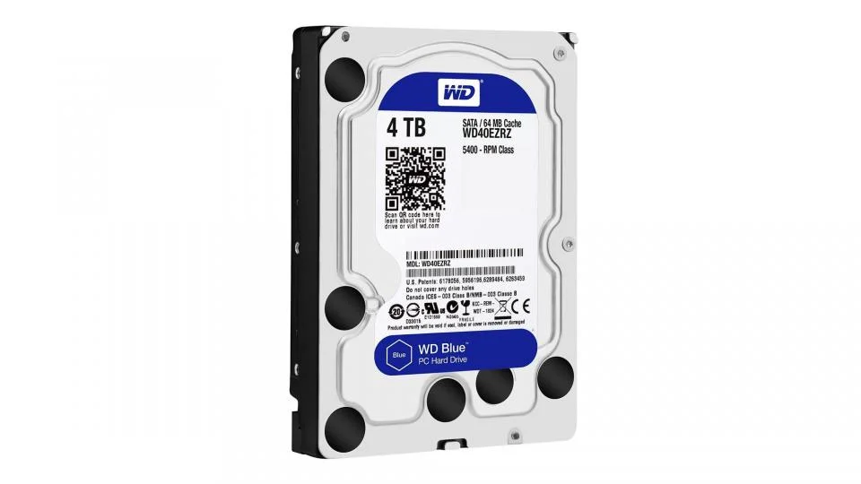 Жесткий диск 4Tb WD BLUE WD40EZAZ WDC 6GB/S 256MB