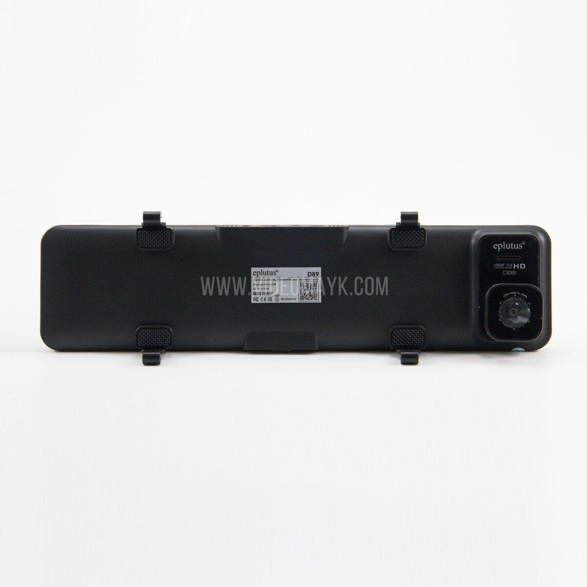 Видеорегистратор-зеркало с 2-мя камерами 1080P и 12" сенсорным экраном Eplutus D89