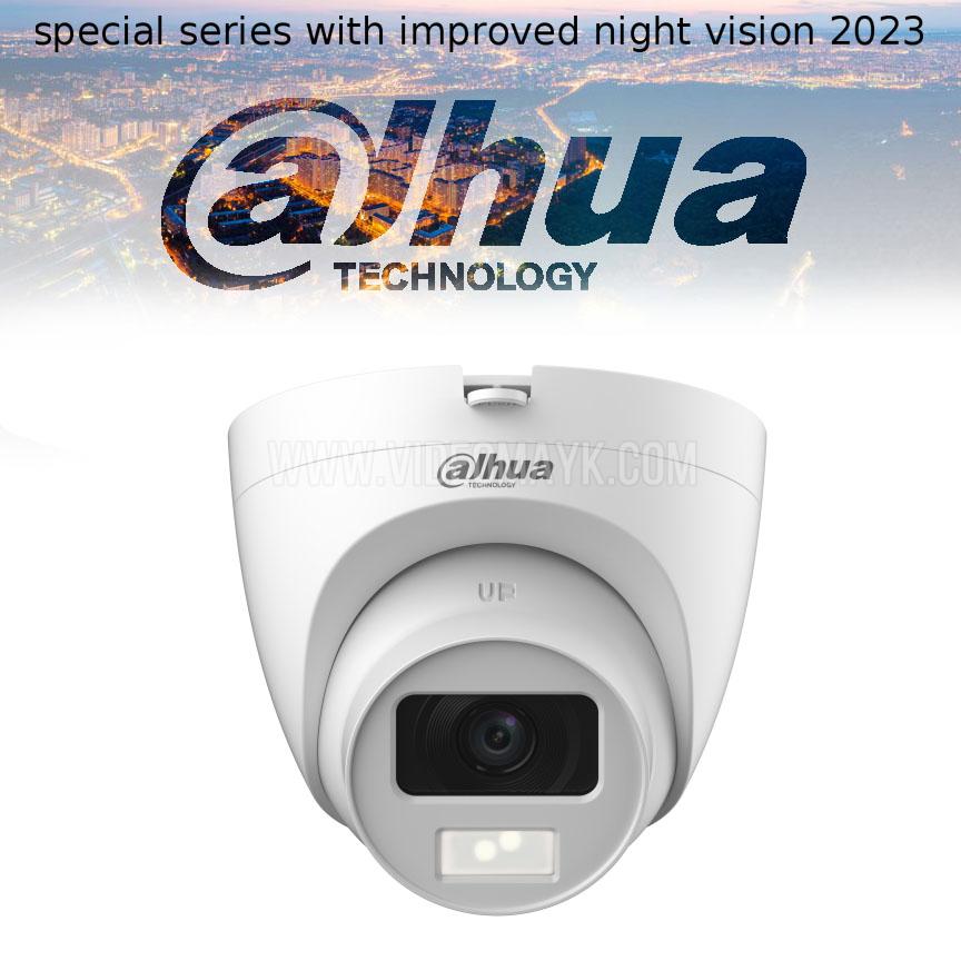 DH-HAC-HDW1200CLQP-IL-A-0280B-S6 Уличная купольная HDCVI-видеокамера с интеллектуальной двойной подсветкой 2Мп
