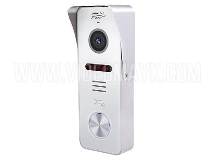 Видеопанель FX-CP28 Белая уличная, 4-х проводная со встроенным контроллером и считывателем. Возможно внести до 200шт ключей на вход/выход.