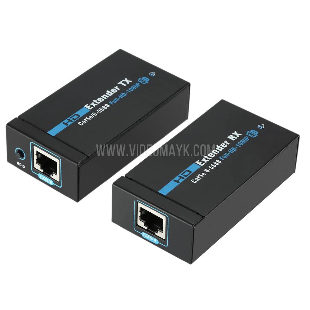 Extender HDMI до 60м по витой паре CAT5e/6