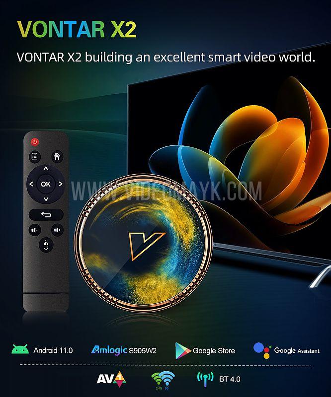 VONTAR X2 AV1 Wifi BT 4/32