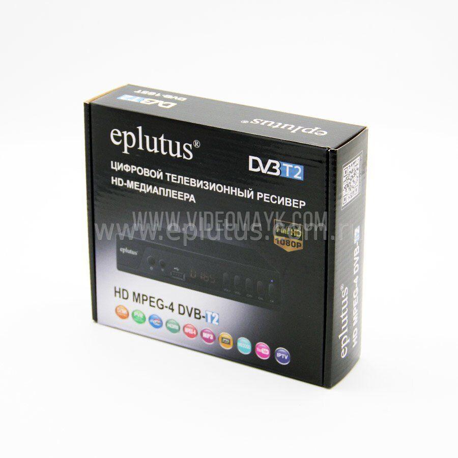 Цифровой HD TV-тюнер DVB-T2 Eplutus DVB-165T