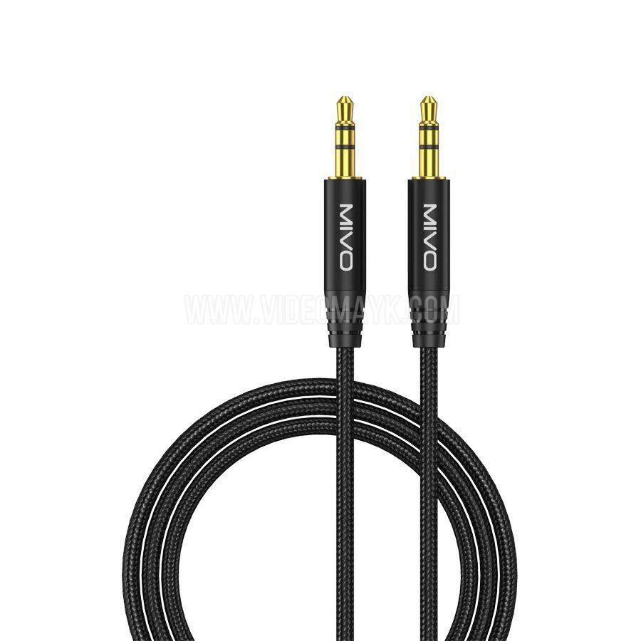 Аудио кабель AUX 3.5 mm Mivo MX-A1, 1м