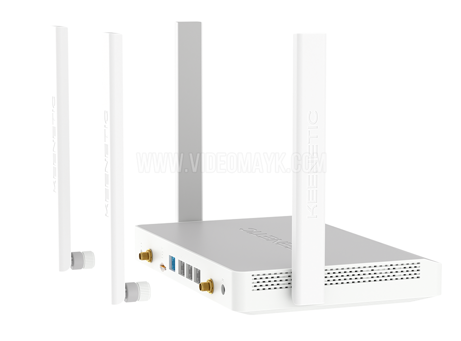 Keenetic Skipper 4G Гигабитный интернет-центр с модемом 4G, Mesh Wi-Fi 5 AС1200, 4-портовым Smart-коммутатором и многофункциональным портом USB