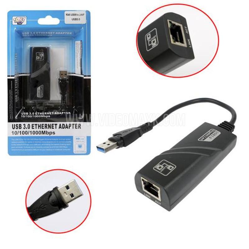 Адаптер H133 RG45 USB/M to LAN/F  USB3.0
