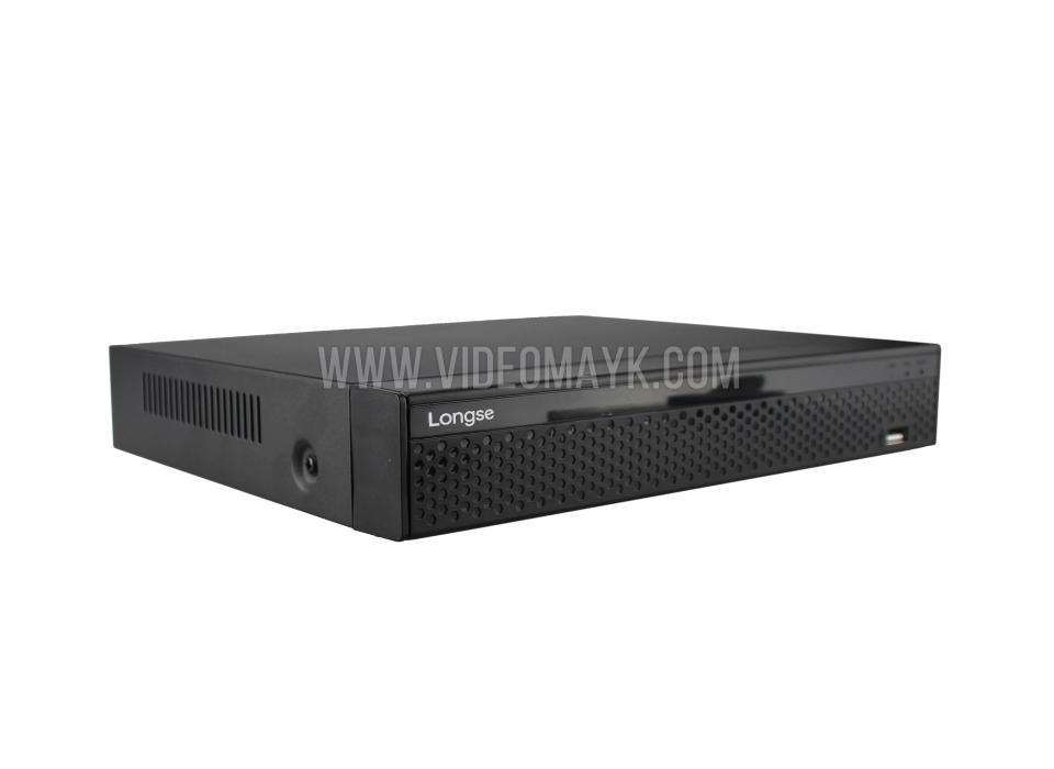NVR3608DP IP-видеорегистатор 9-ти канальный Longse™ разрешением до 5Мп, с втроенными 8 х PoE портами